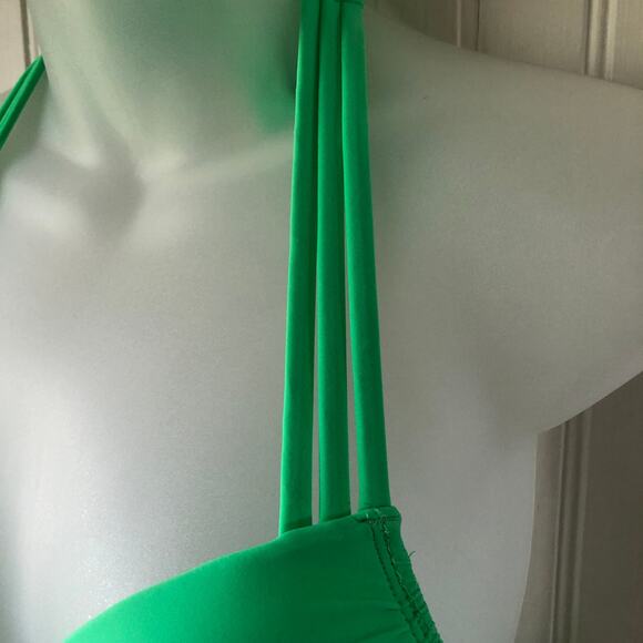 SALT + COVE Juniors Strappy Underwire Push Up Top (XS) Hipster Bottoms (S) - Picture 4 of 6